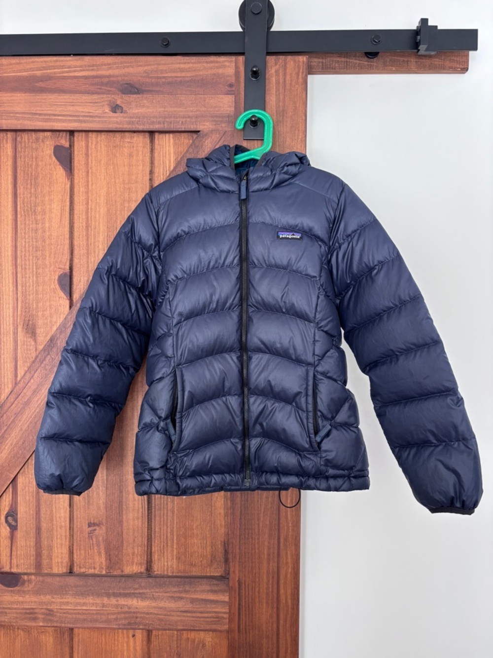 Patagonia Navy Puffer Coat